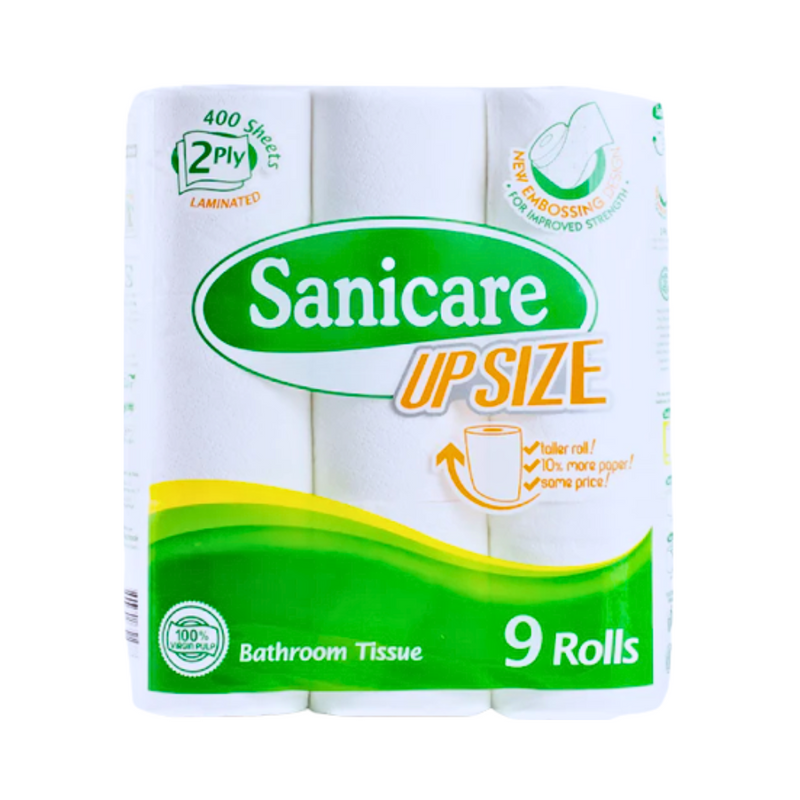 Sanicare Bathroom Tissue 2Ply 9's