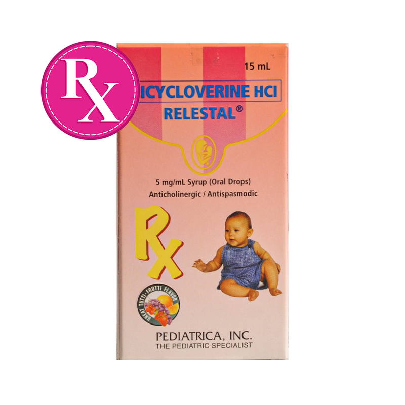 Relestal Dicycloverine HCI 5mg/ml Drops 15ml