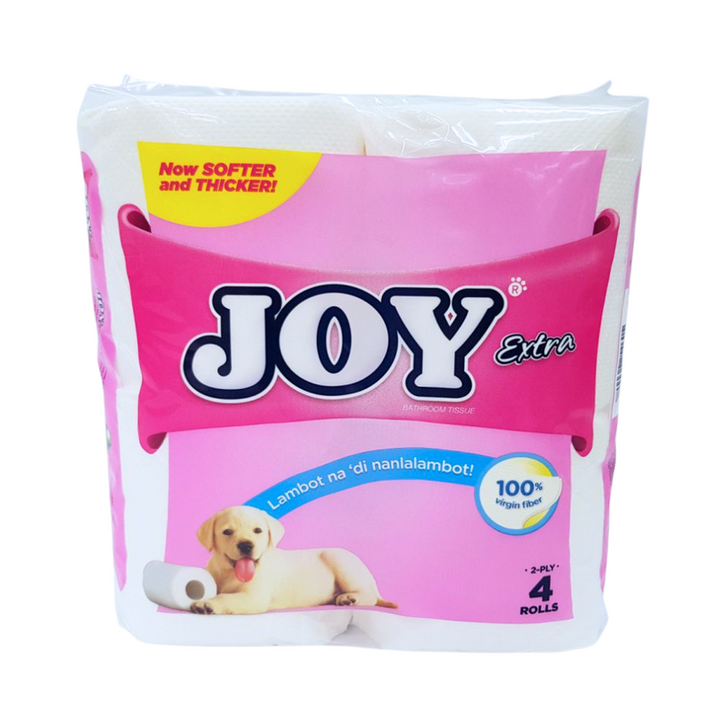 Joy Extra Bathroom Tissue 2 Ply 4 Rolls