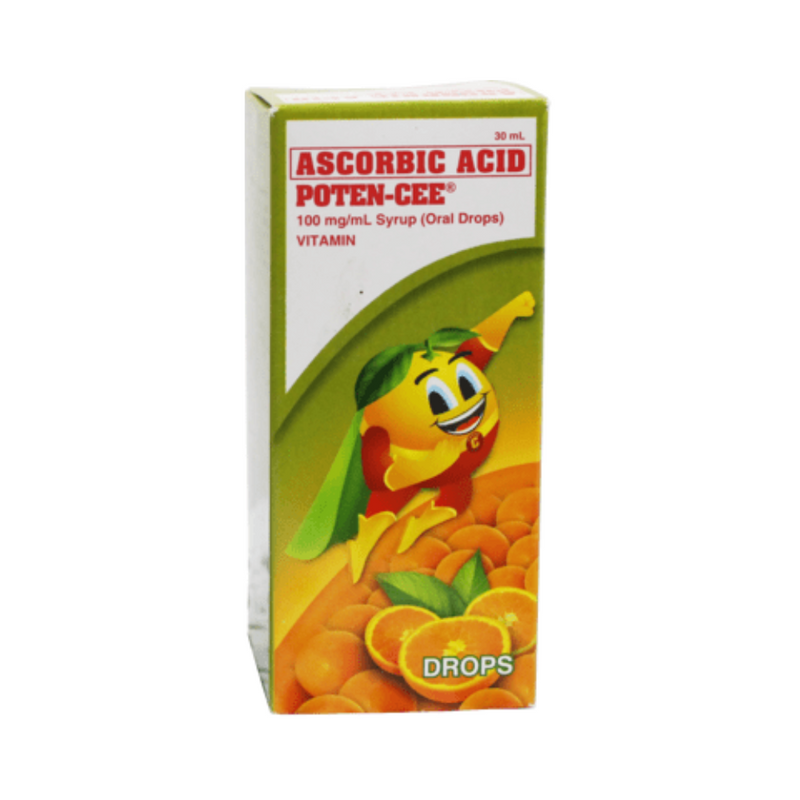 Poten-Cee Ascorbic Acid 100mg/ml Drops 30ml