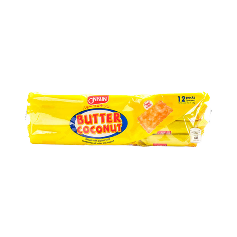 Nissin Butter Coconut Biscuits 14g x 12's