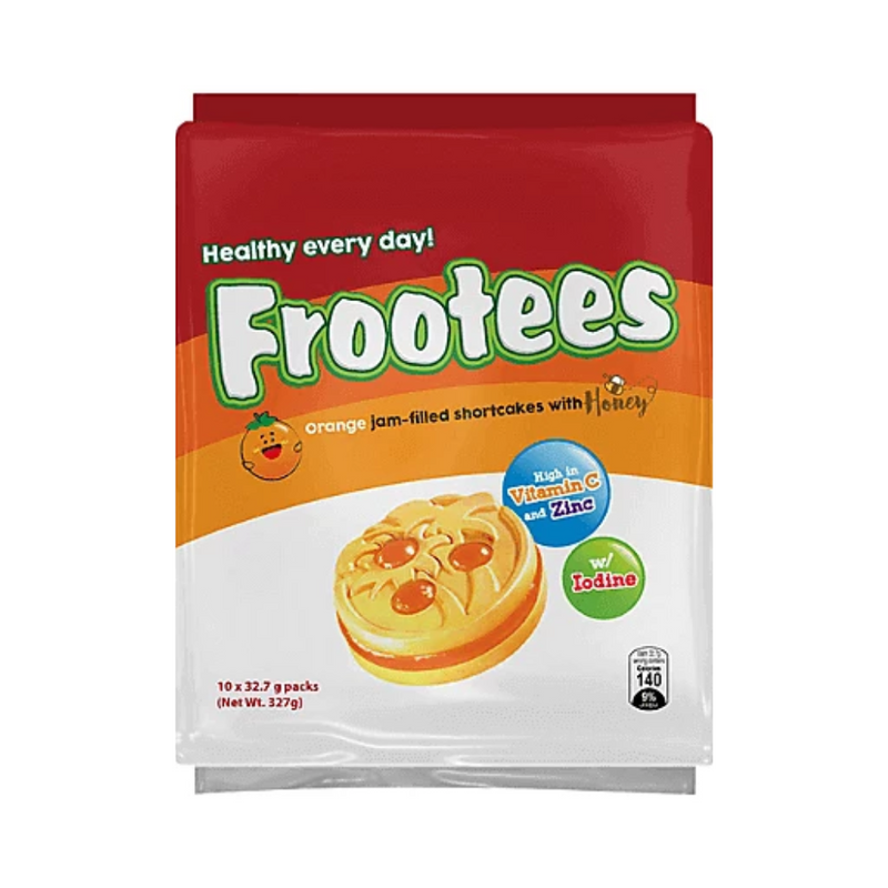 Frootees Orange Jam-Filled Shortcakes With Honey 10's