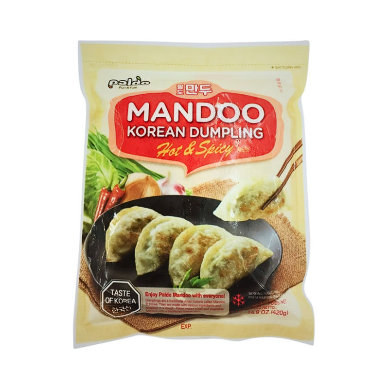 Paldo Mandoo Korean Dumpling Hot And Spicy 420g