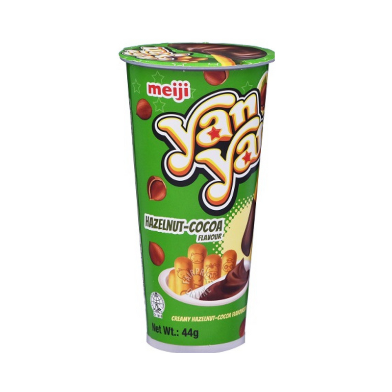 Meiji Yan Yan Biscuit Snack Hazelnut 44g (1.55oz)