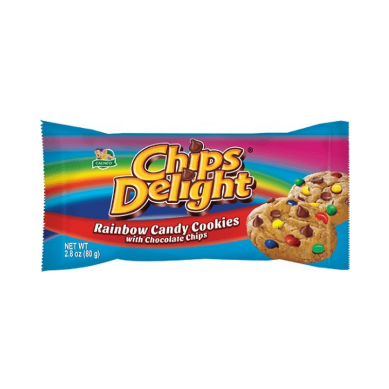 Chips Delight Rainbow Candy Cookies 80g