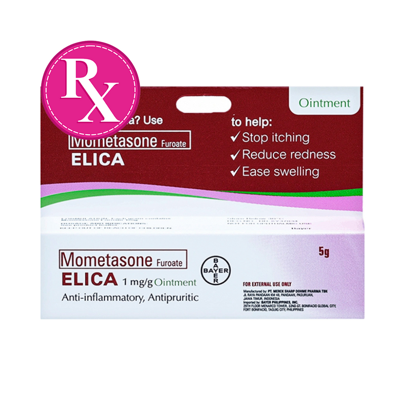 Elica Mometasone Furoate 1% Ointment 5g