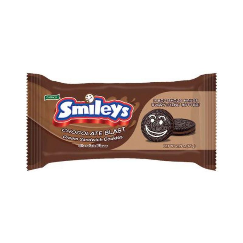 Smileys Chocolate Blast Cream Sandwich Cookies 65g