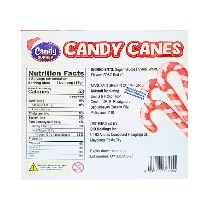 Candy Corner Candy Cane