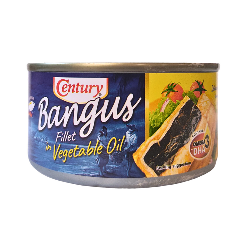 Century Gourmet Bangus Fillet In Vegetable Oil 184g