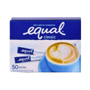 Equal Classic Sweetener 1g x 50 Sticks