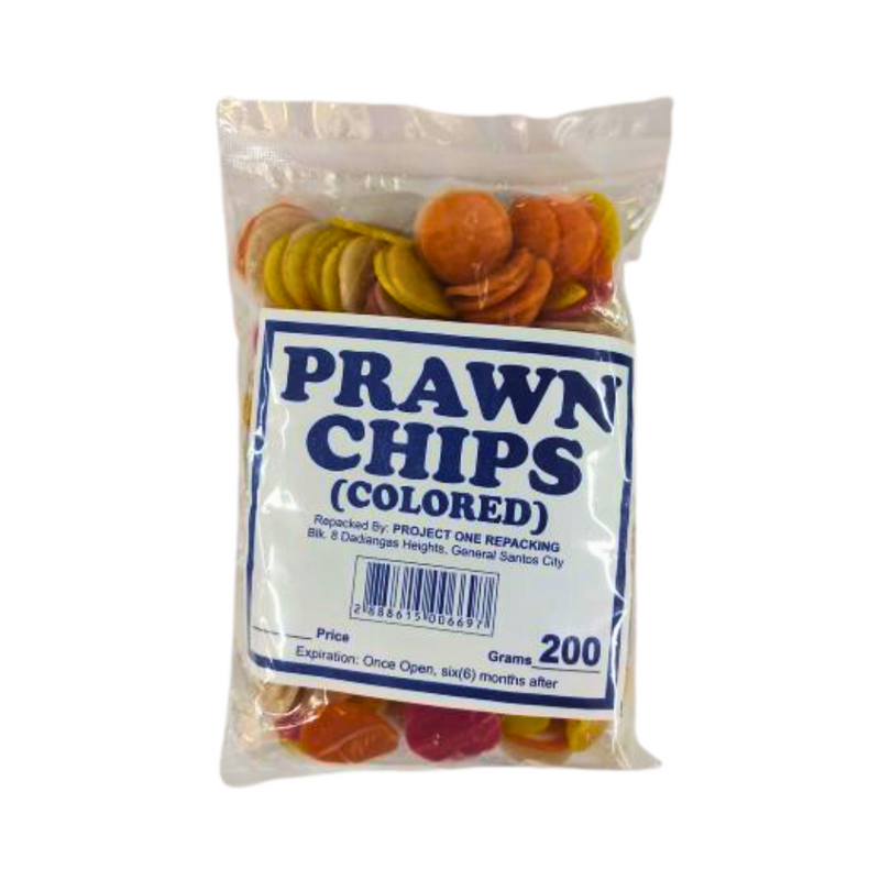 Dcm Prawn Chips Colored 200g