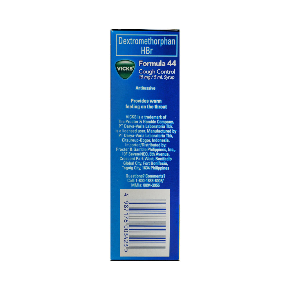 Vic Formula Vicks Formula 44 Dextromethorphan HBr 54ml