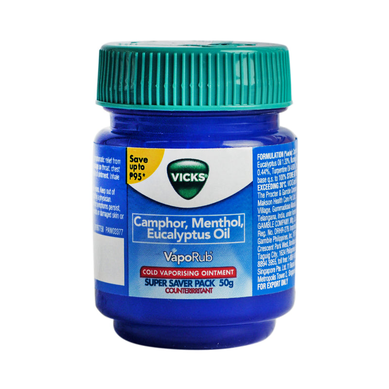 Vicks Vaporub Ointment Jar 50g