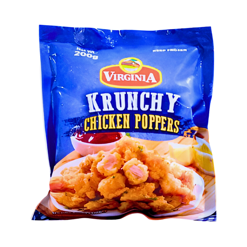 Virginia Krunchy Chicken Poppers 200g