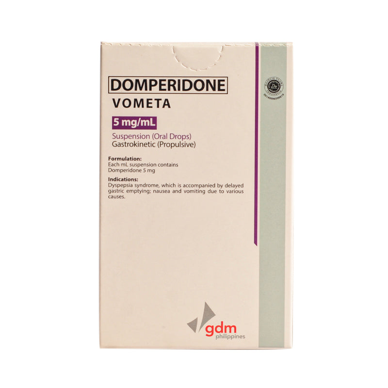 Vometa Domperidone 5mg/ml Drops 10ml