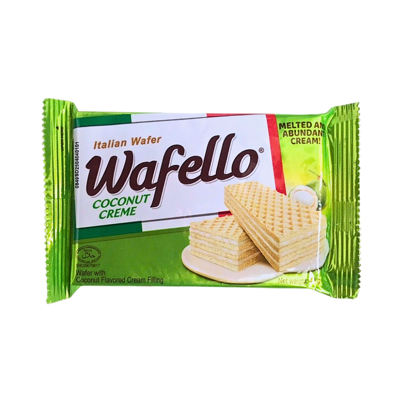 Wafello Italian Wafer Coconut Creme 48g