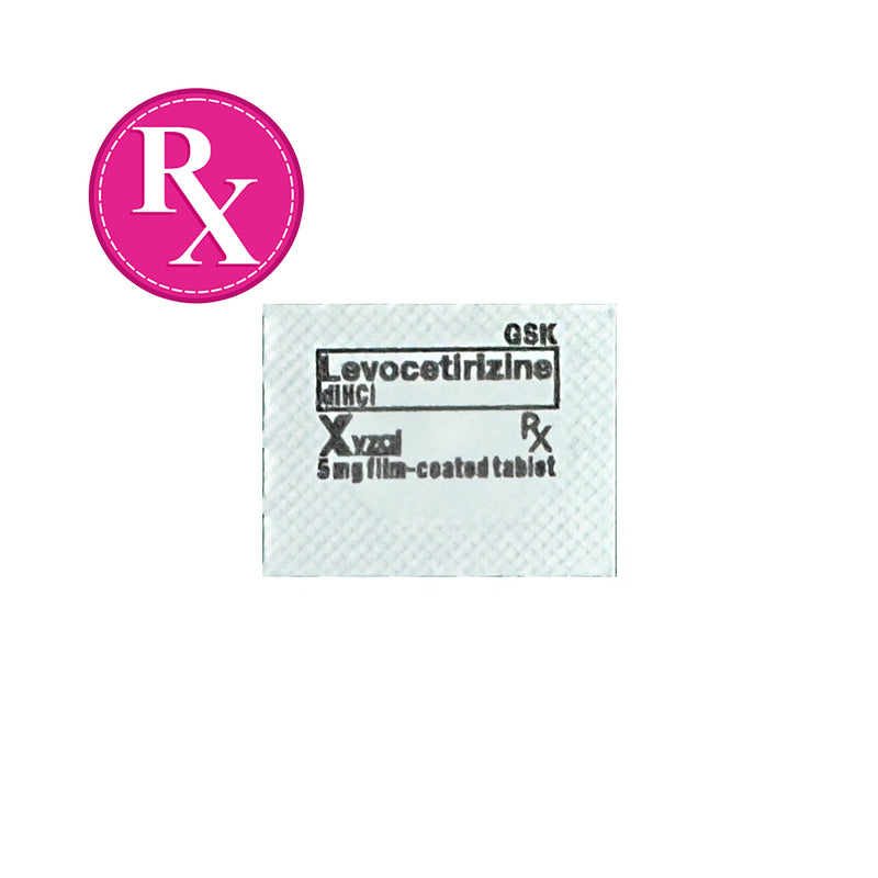 Xyzal Levocetirizine diHCl 5mg Tablet By 1's