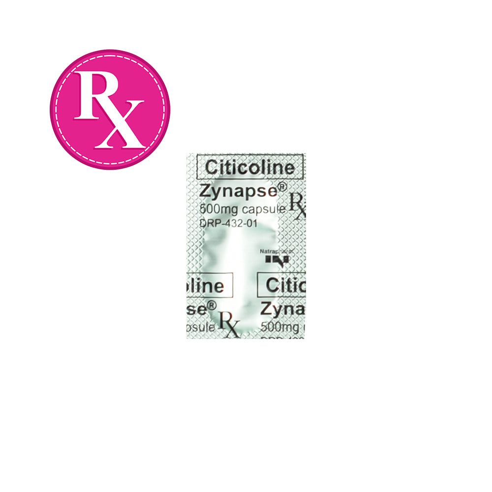 Zynapse Injection Zynapse Citicoline 500mg Capsule By 1's