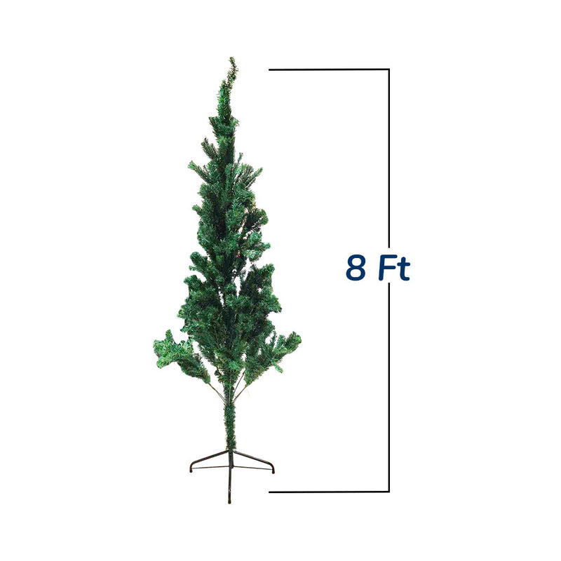Ideal Living Ordinary Christmas Tree With Metal Stand 8ft