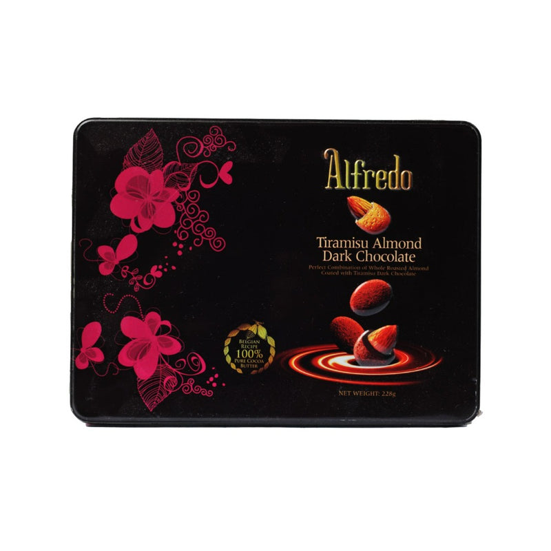 Alfredo Tiramisu Almond Dark Chocolate 228g