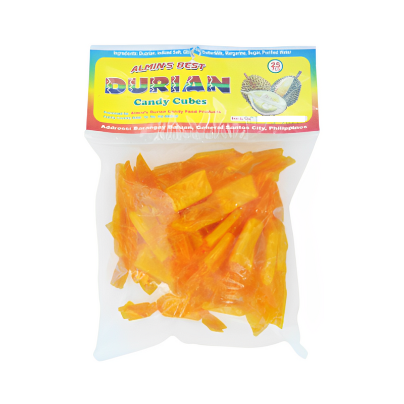 Almin's Best Durian Candy Cubes 25's