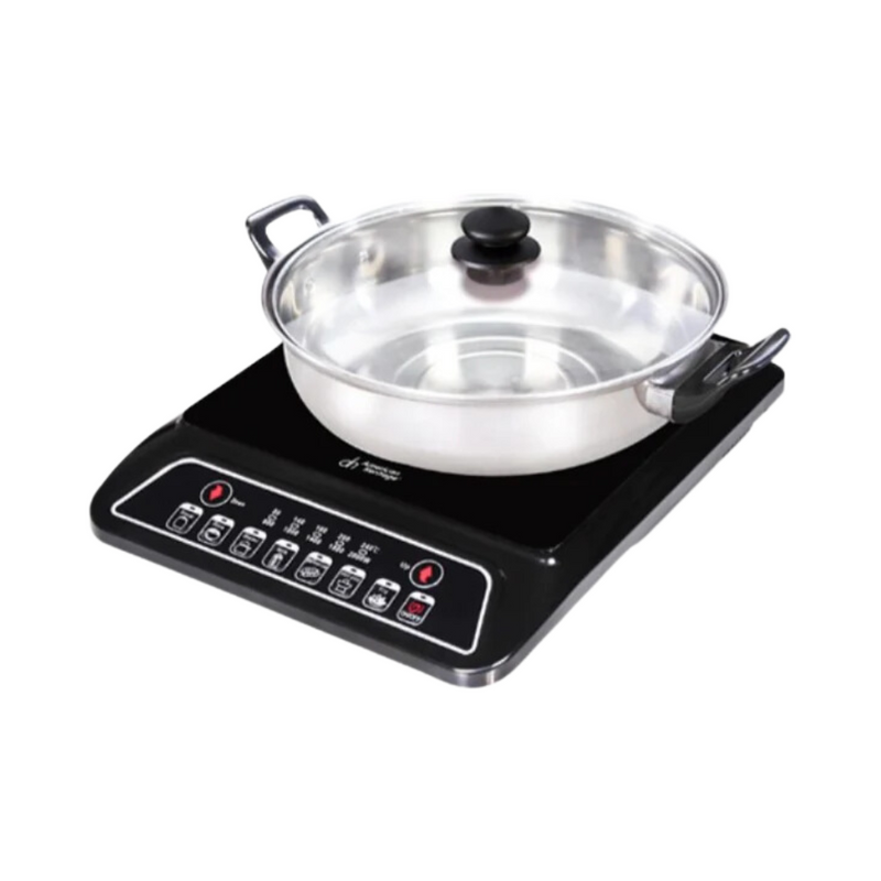 American Heritage AHIC-6174 Induction Cooker With Free Pot