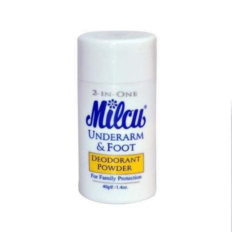 Milcu Underarm And Foot Deodorant Powder