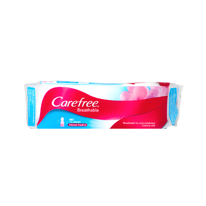 Carefree Breathable Pantyliner Flat 15's