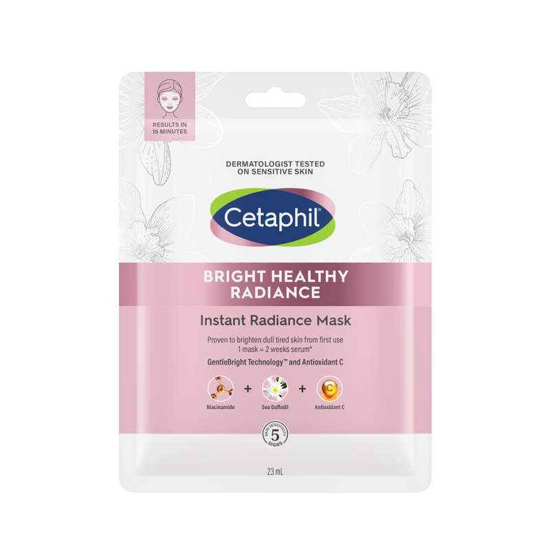 Cetaphil Bright Healthy Radiance Instant Sheet Mask 23ml
