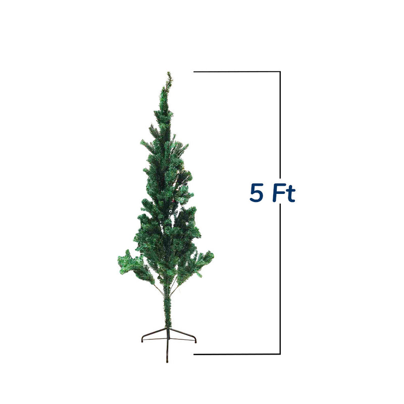 Ideal Living Ordinary Christmas Tree With Metal Stand 5ft