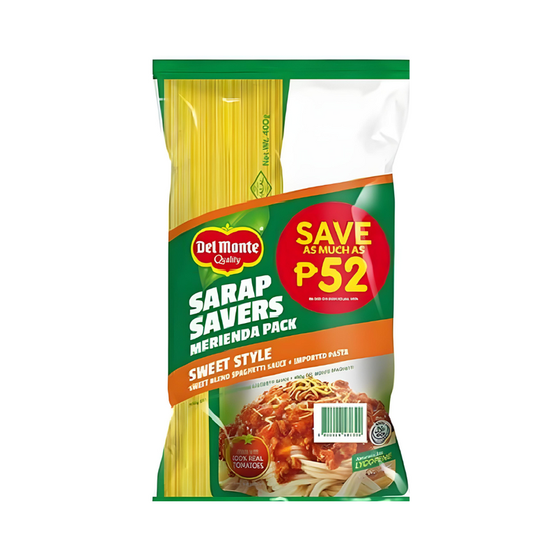 Del Monte Weekend Merienda Combo Spaghetti Sauce Sweet 500g + Spaghetti 400g