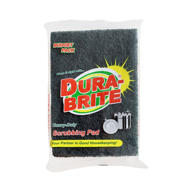 Dura-Brite Heavy Duty Scrubbing Pad 100 x 150mm 3's