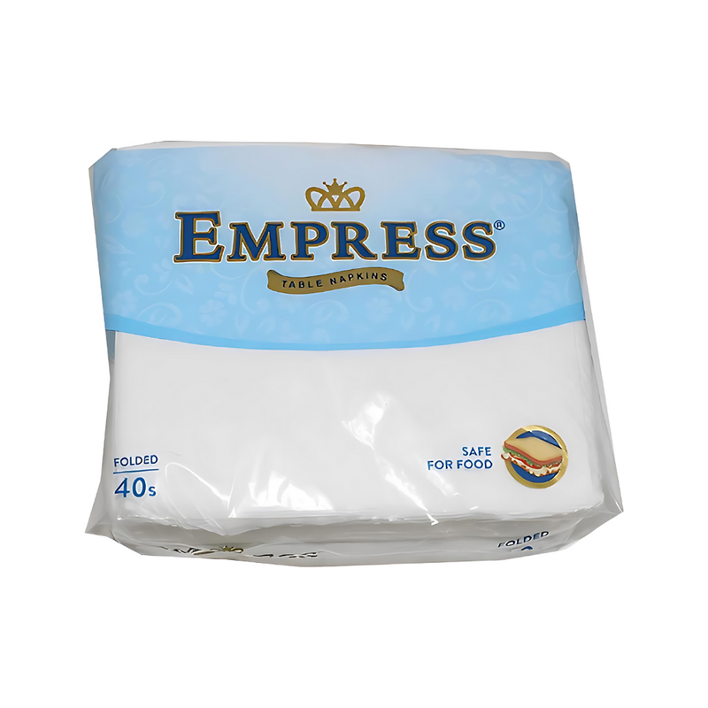 Empress Table Napkin Folded 40 Sheets
