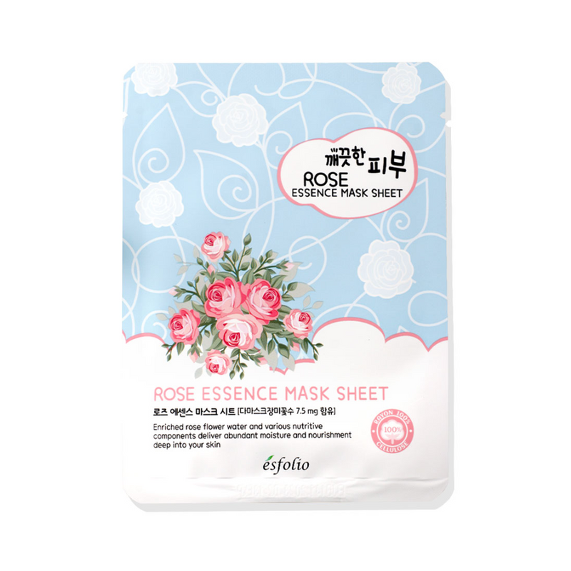 Esfolio Pure Skin Essence Mask Sheet Rose 7.5mg