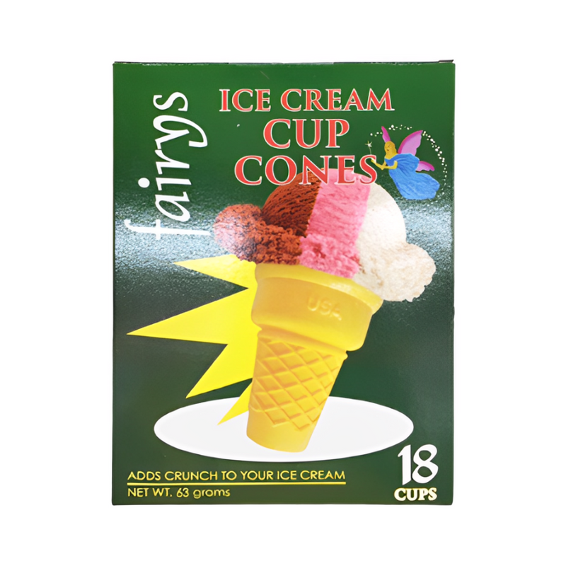 Fairy's Ice Cream Cup Cones 18's