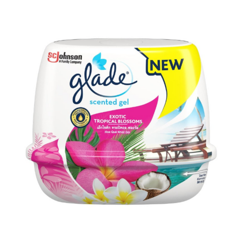 Glade Scented Gel Tropical Blossoms 180g