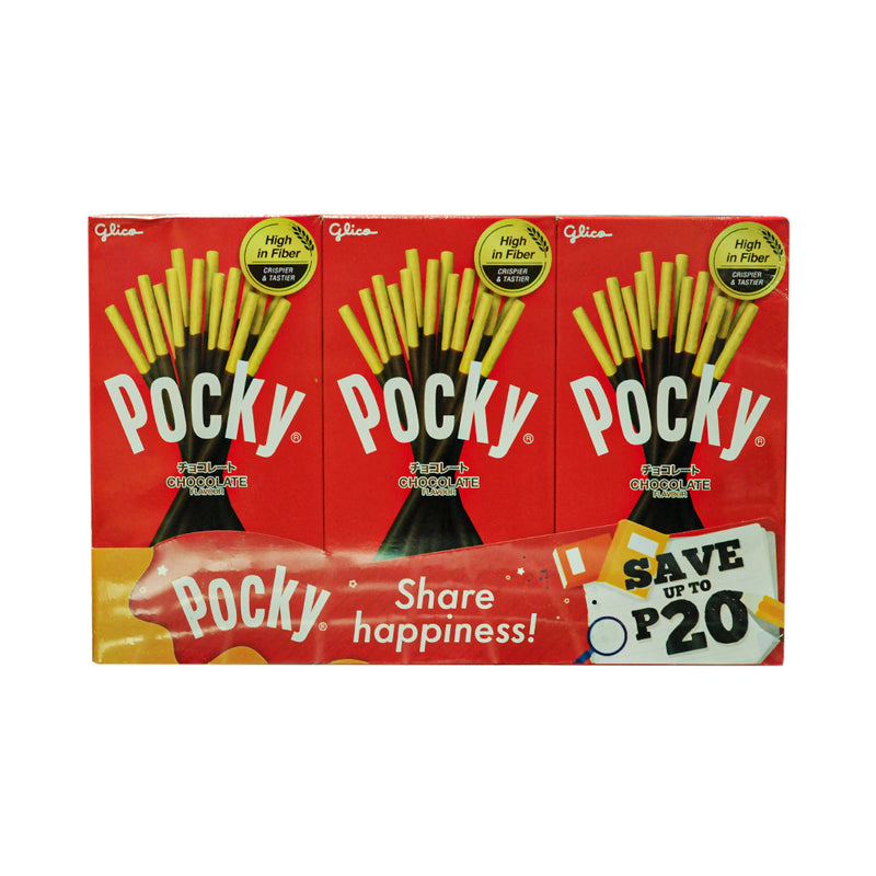 Glico Pocky Chocolate 40g x 3's