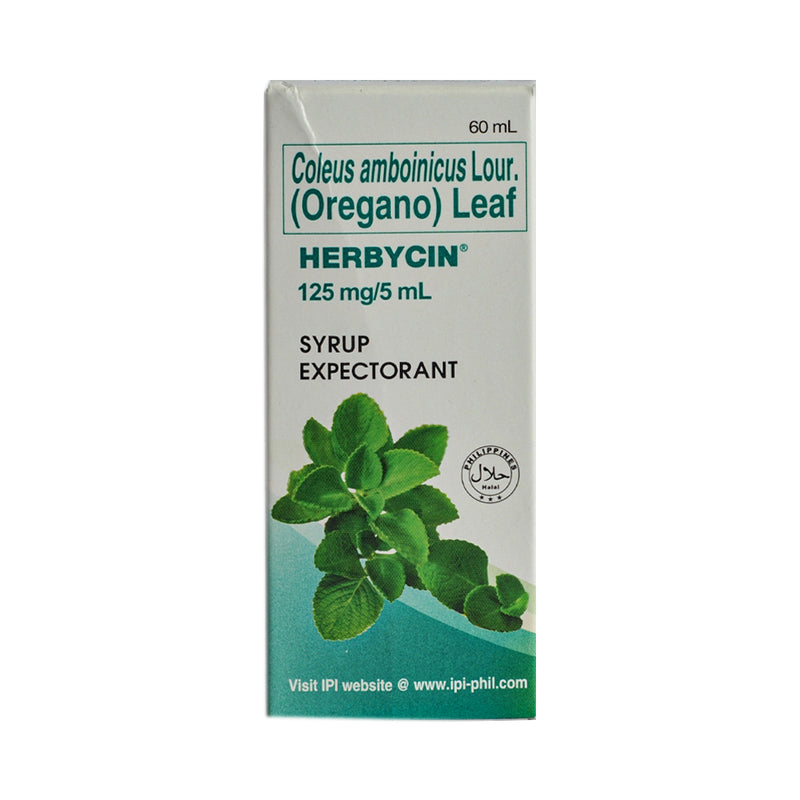 Herbycin 125mg/5ml Syrup 60mL