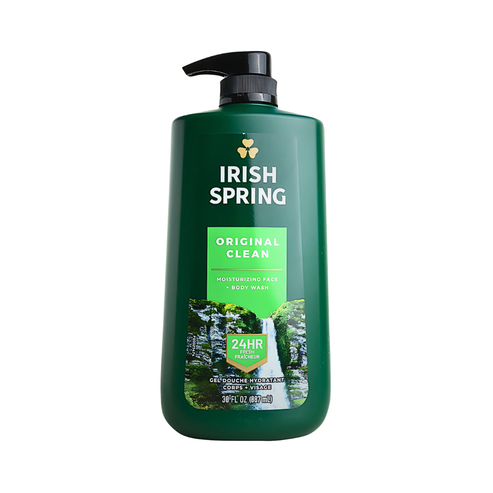 Body Spring Cleaning Irish Spring Body Wash Original Clean 887ml