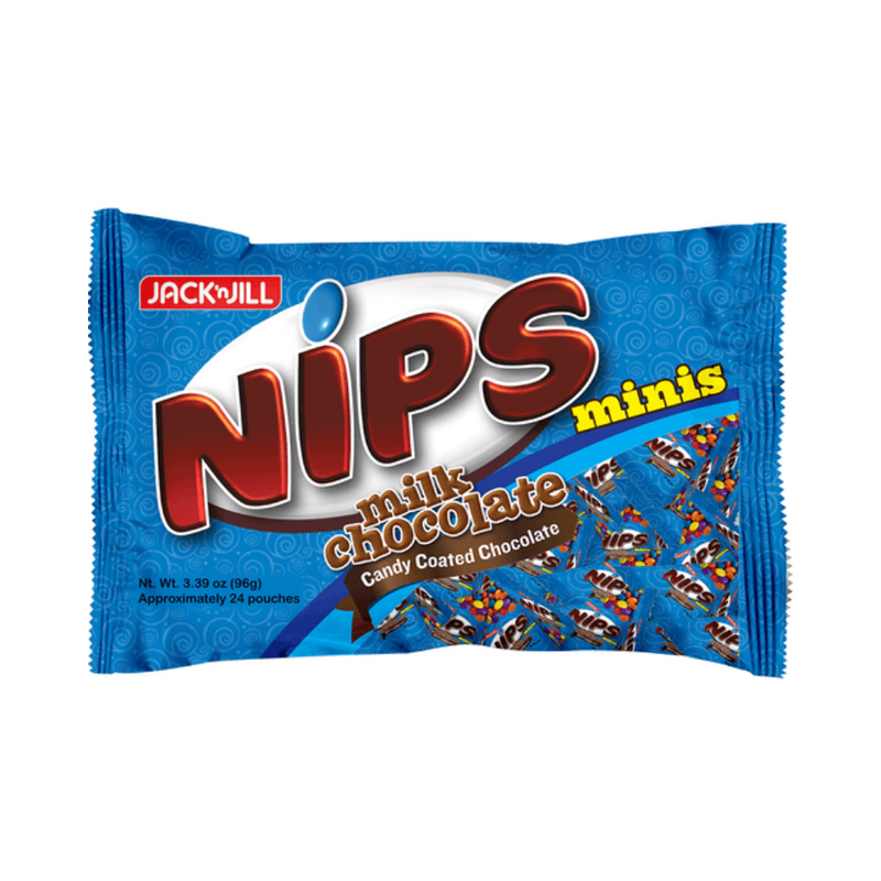 Jack 'n Jill Nips Milk Chocolate Mini 24g