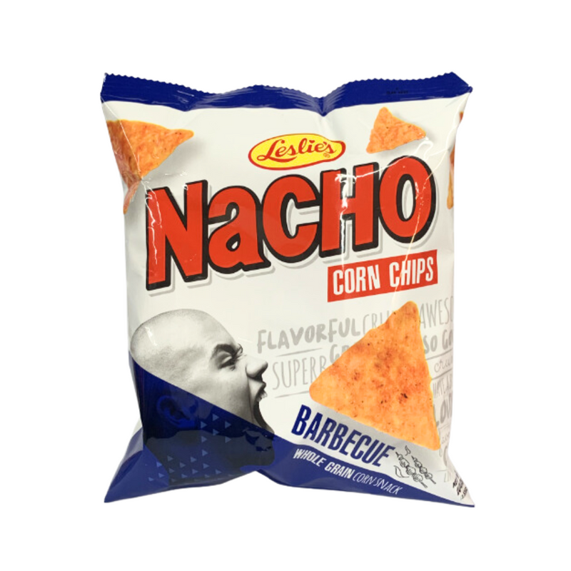 Leslie's Nacho Corn Chips Barbecue 100g