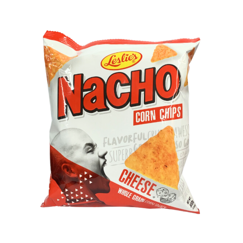 Leslie's Nacho Corn Chips Cheese 100g