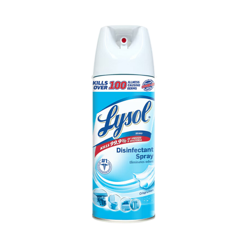Lysol Liquid Disinfectant Spray Crisp Linen 340g