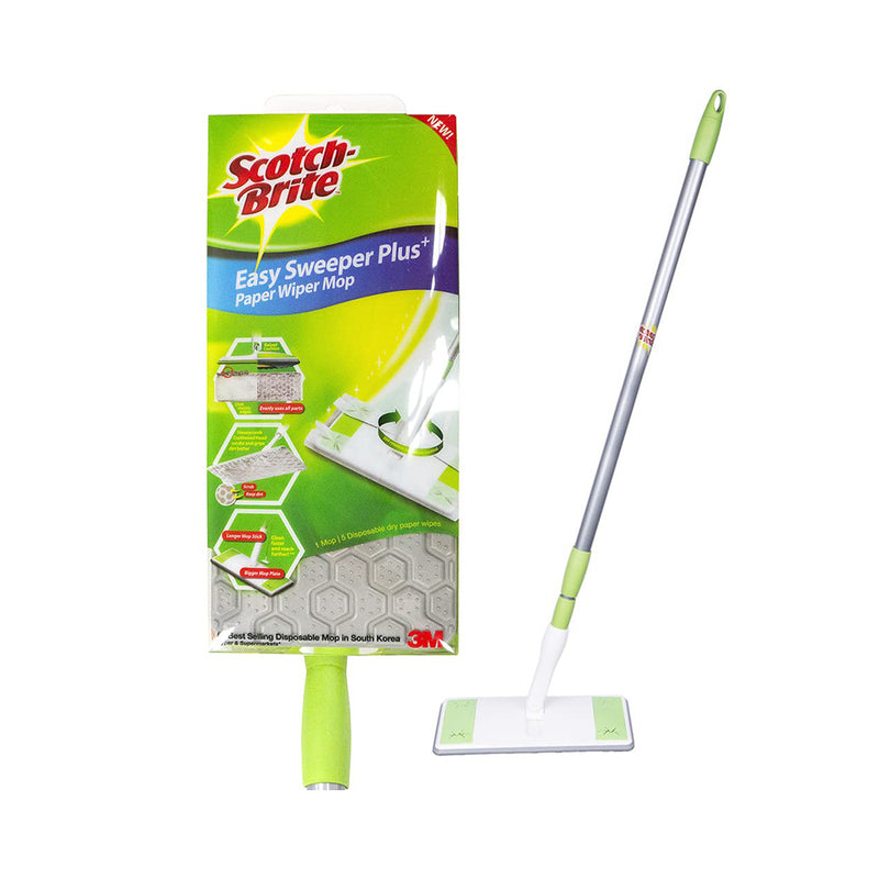 Scotch Brite Easy Sweeper Plus Paper Wiper Mop