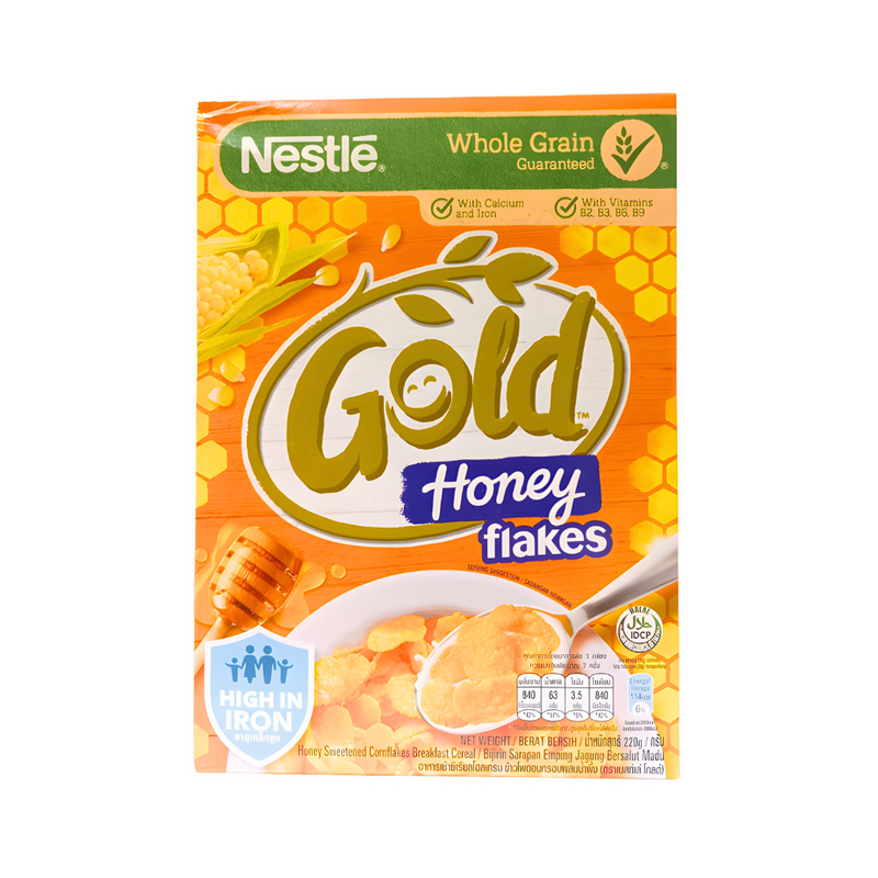 Nestle Gold Flakes Honey 220g