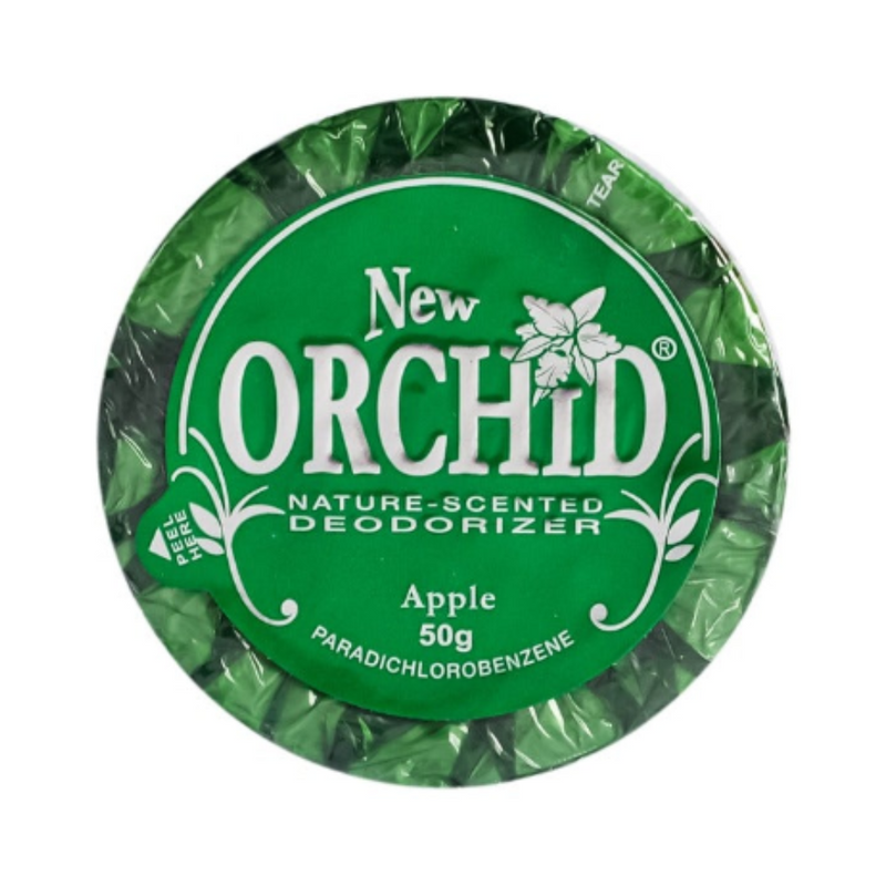 New Orchid Deodorizer Apple Scent Refill 50g