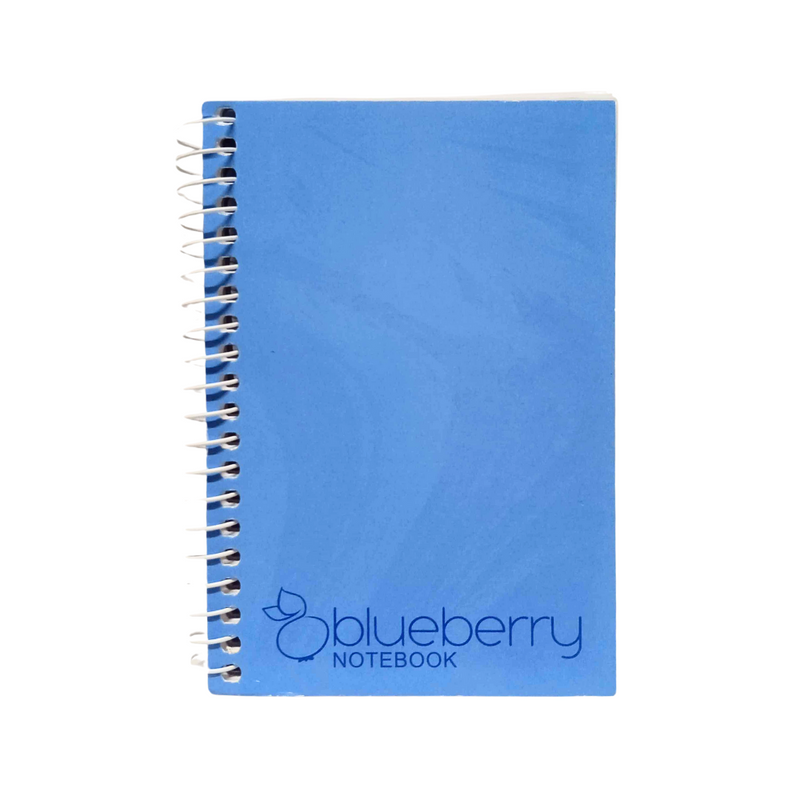 Blueberry Spiral Notebook