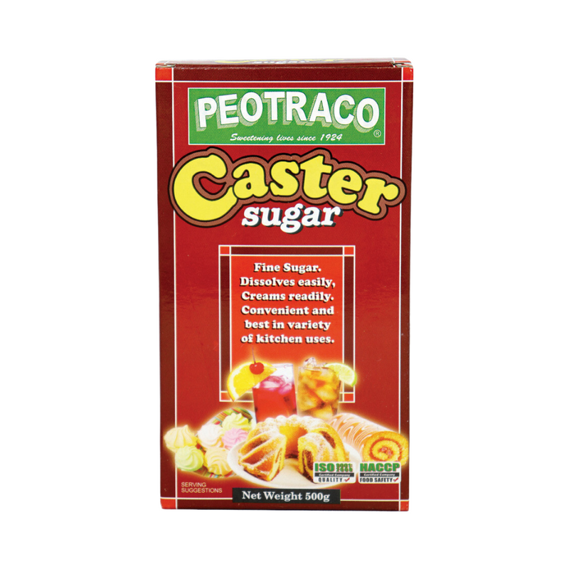 Peotraco Caster Sugar 500g
