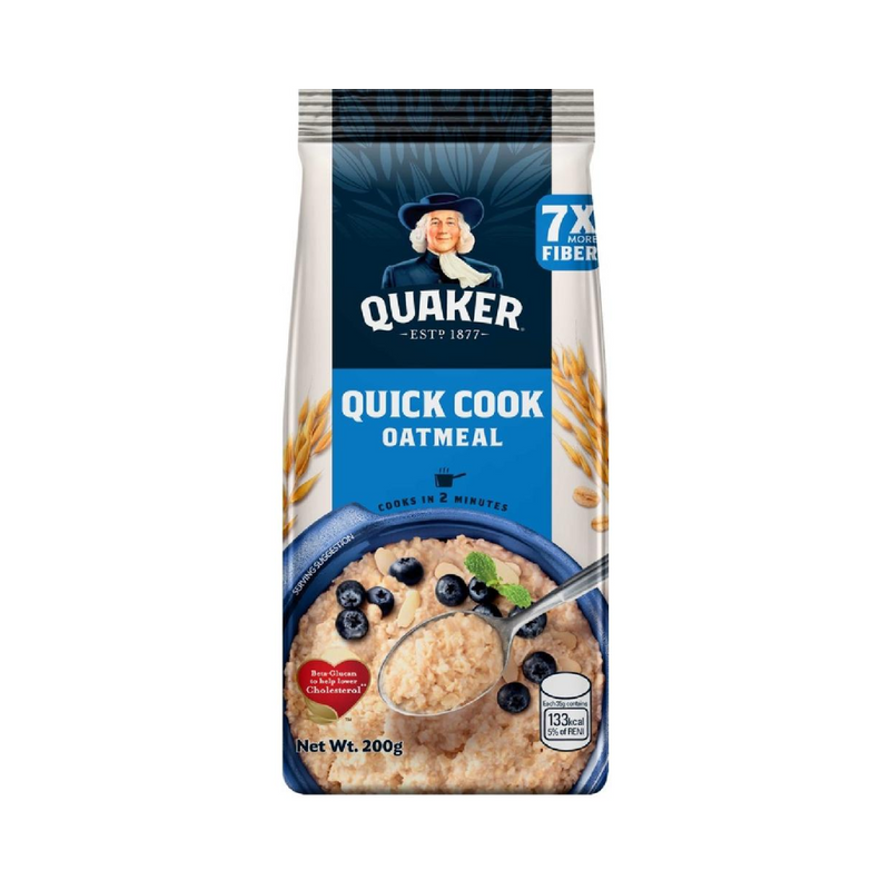 Quaker Quick Cook Instant Oatmeal 200g