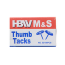 HBW M & S No.53 Thumb Tacks 100's